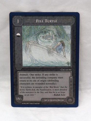 Carta rara middle earth fell - rara,